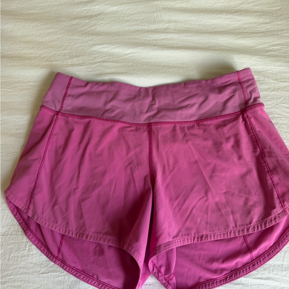 lululemon athletica Women's Pink Athletic Shorts
